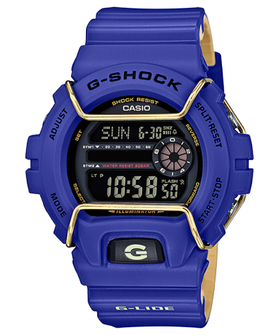 Casio G‑Shock Blue Sport Watch GLS‑6900‑2DR