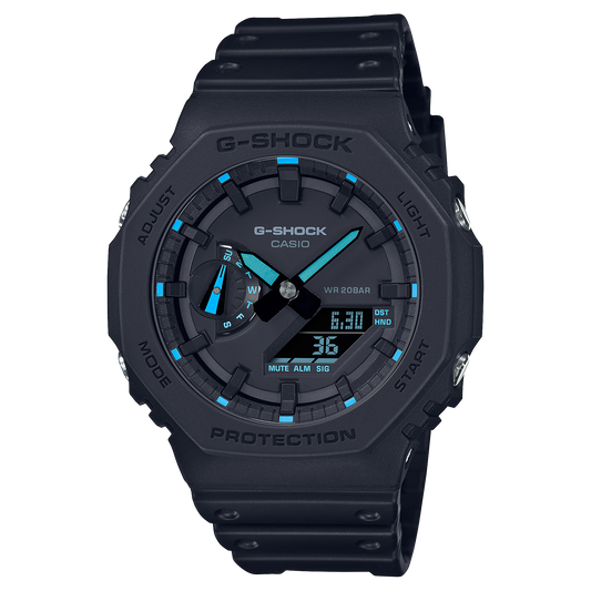 Casio G‑Shock Black Watch GA‑2100‑1A2DR
