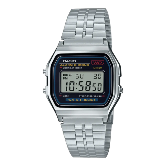 Casio Classic Digital Stainless Steel Watch A159WA-N1DF