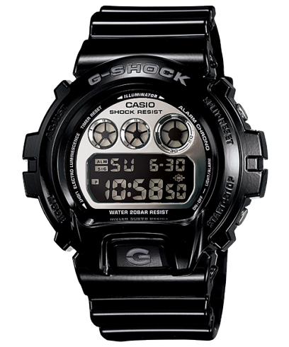 Casio G‑Shock Black Digital Watch DW‑6900NB‑1DR