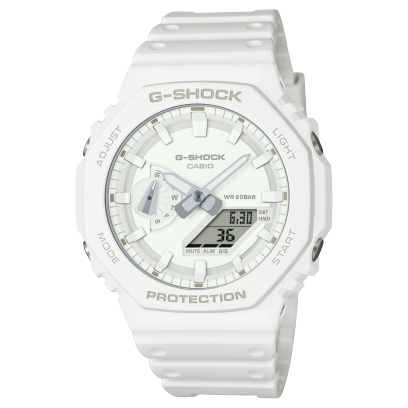 Casio G‑Shock White Watch GA‑2100‑7A7DR