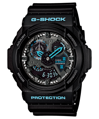 Casio G-Shock Black-Blue Watch GA-300BA-1ADR